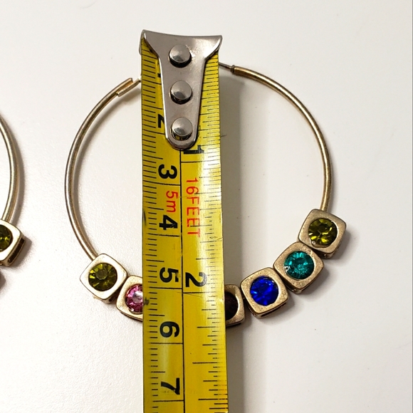 Carol Dauplaise Gold Tone Multicolor Stones Jewelry Set - Picture 9 of 11